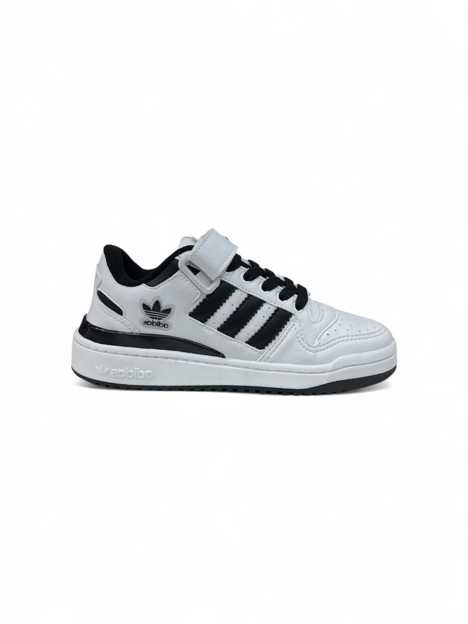 ADIDAS FORUM LOW ( BRANCO / PRETO )