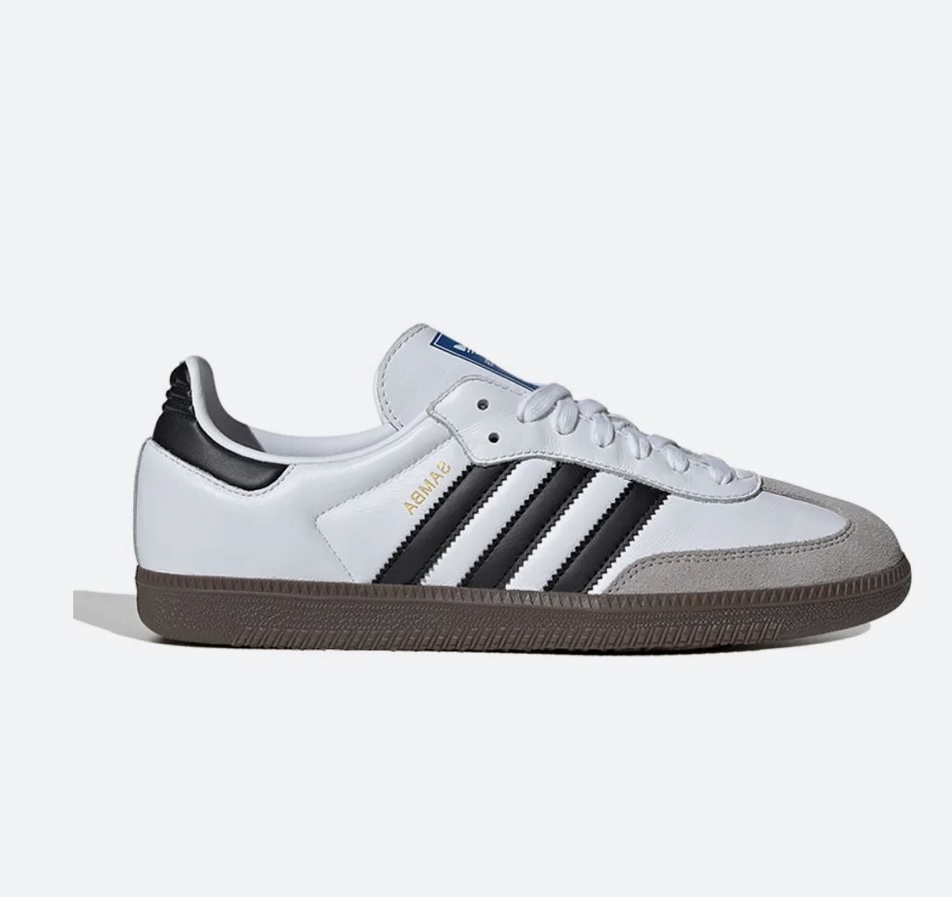 ADIDAS SAMBA ( BRANCO / PRETO )