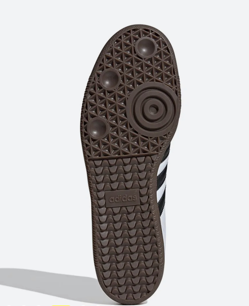 ADIDAS SAMBA ( BRANCO / PRETO )