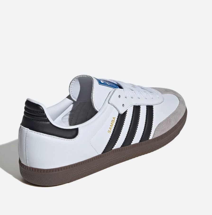 ADIDAS SAMBA ( BRANCO / PRETO )