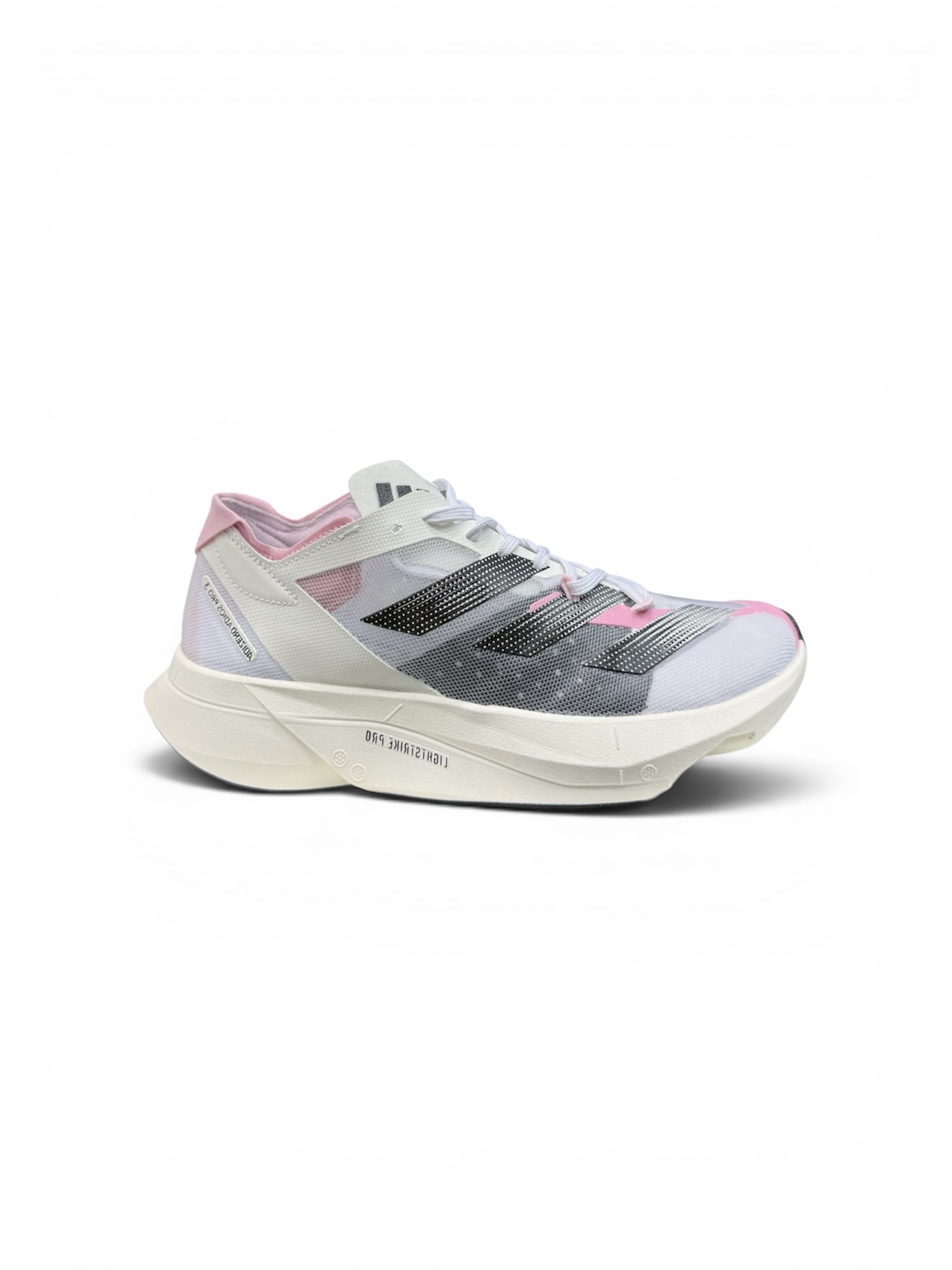 ADIZERO ADIOS PRO 3 ( BRANCO / ROSA )
