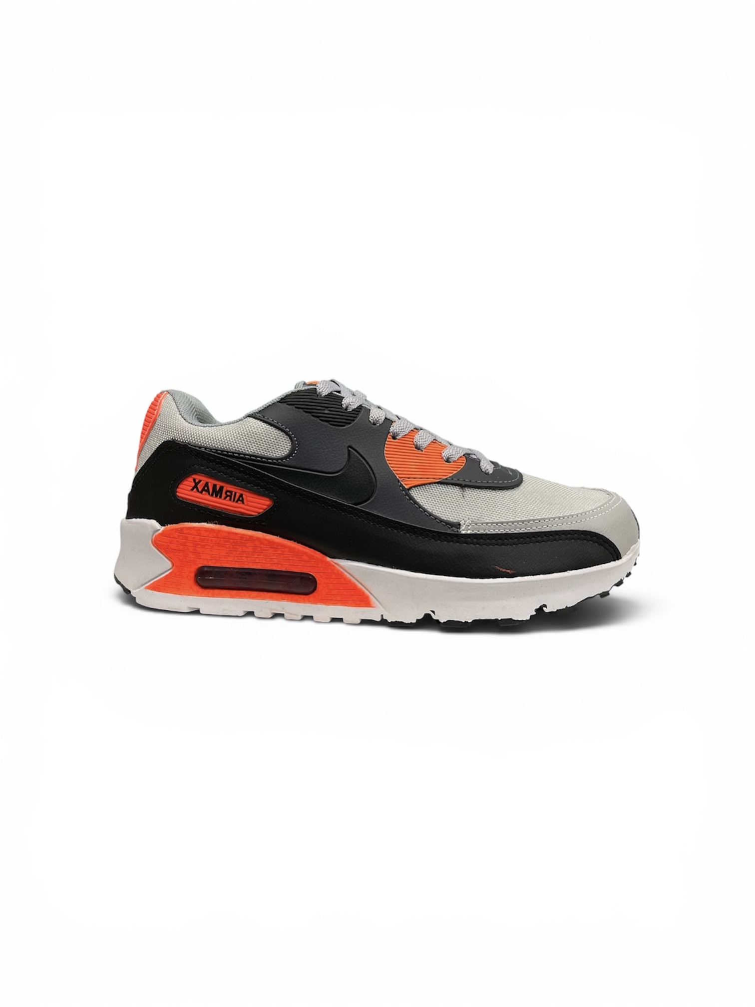 AIR MAX 90 ( CINZA / LARANJA )
