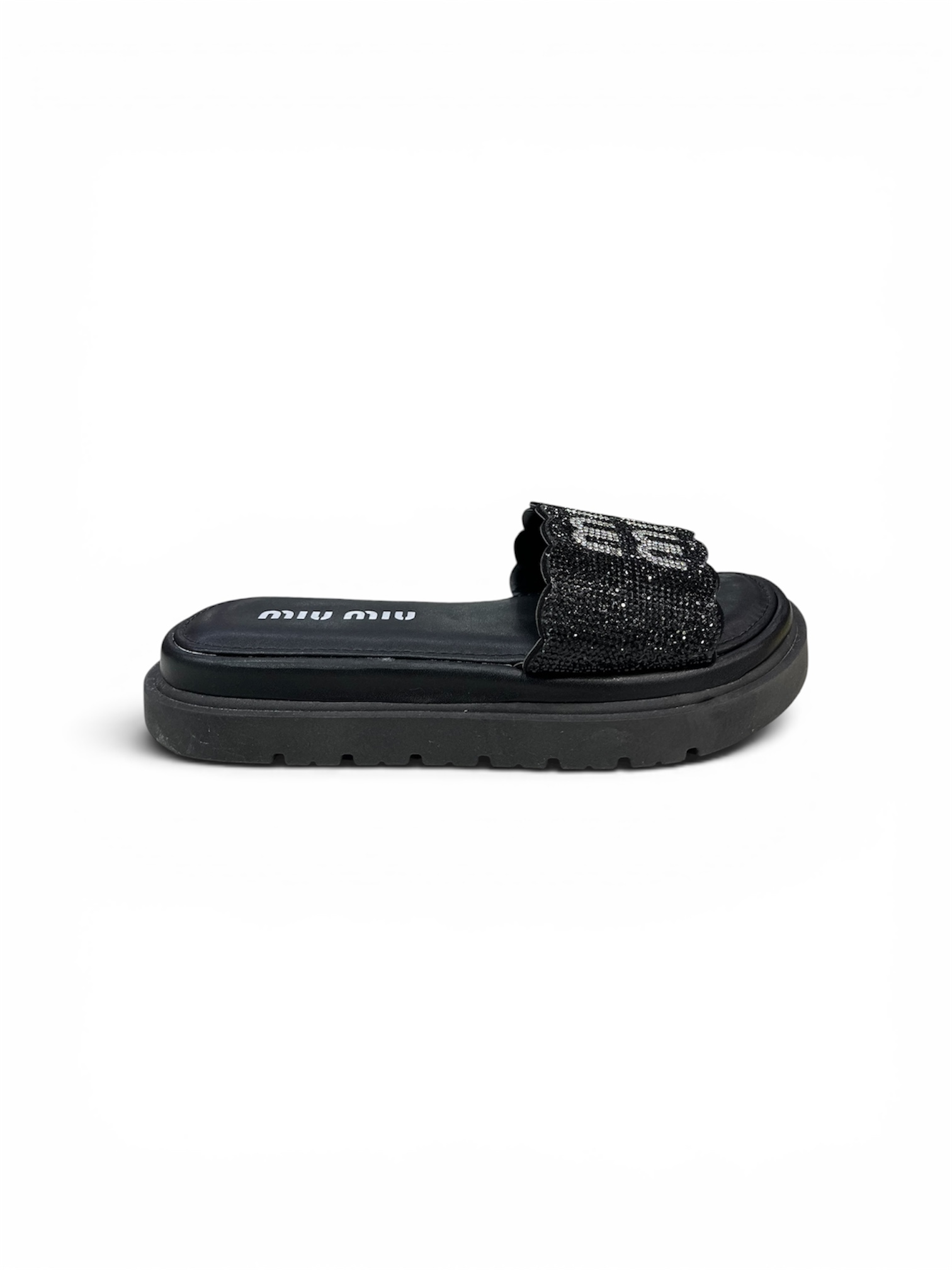 CHINELO MIU MIU ( PRETO )
