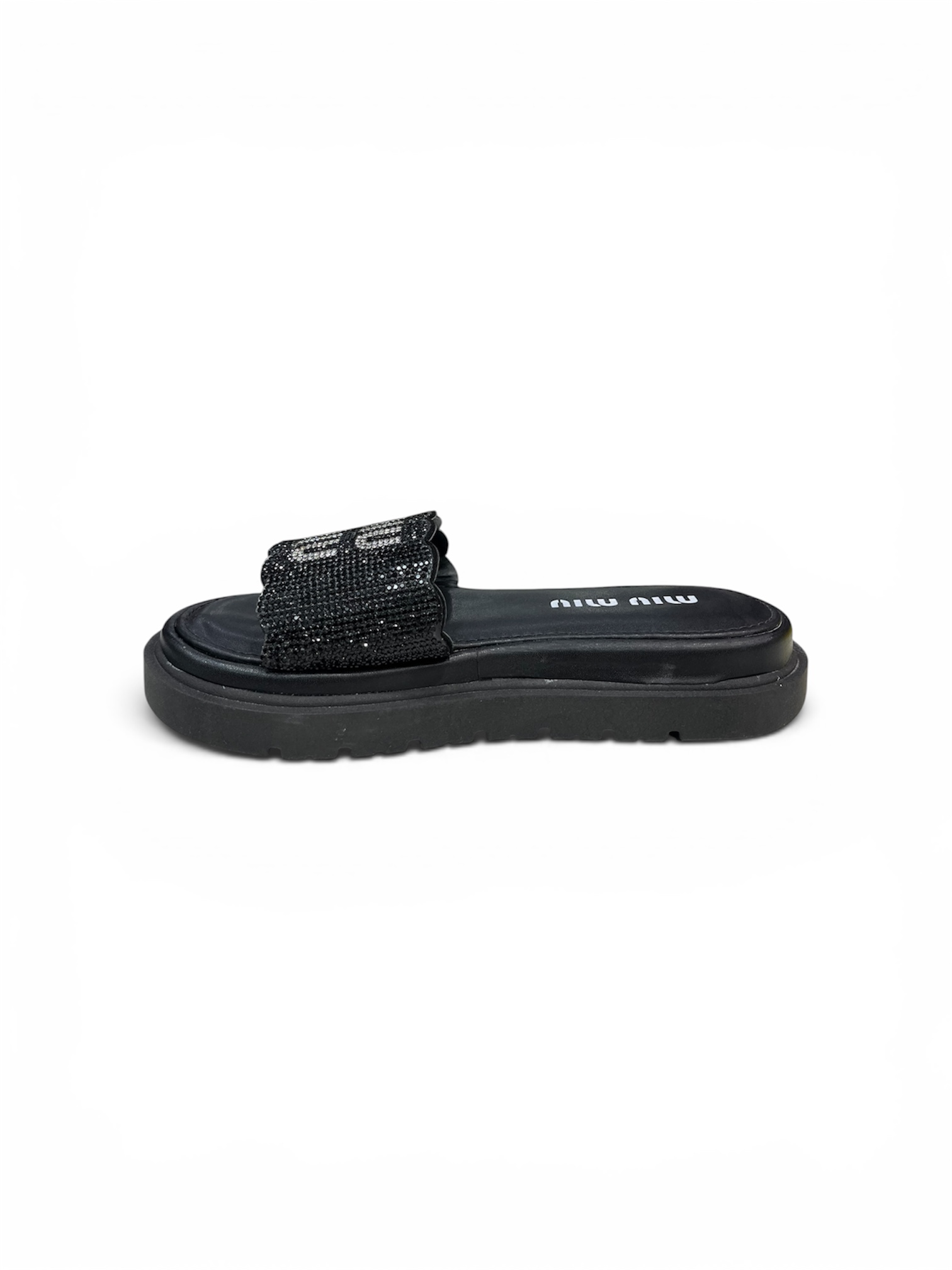 CHINELO MIU MIU ( PRETO )