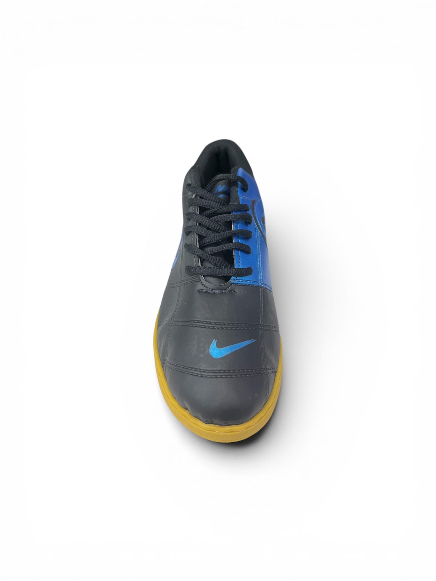 CHUTEIRA TOTAL 90 FUTSAL ( PRETO / AZUL )