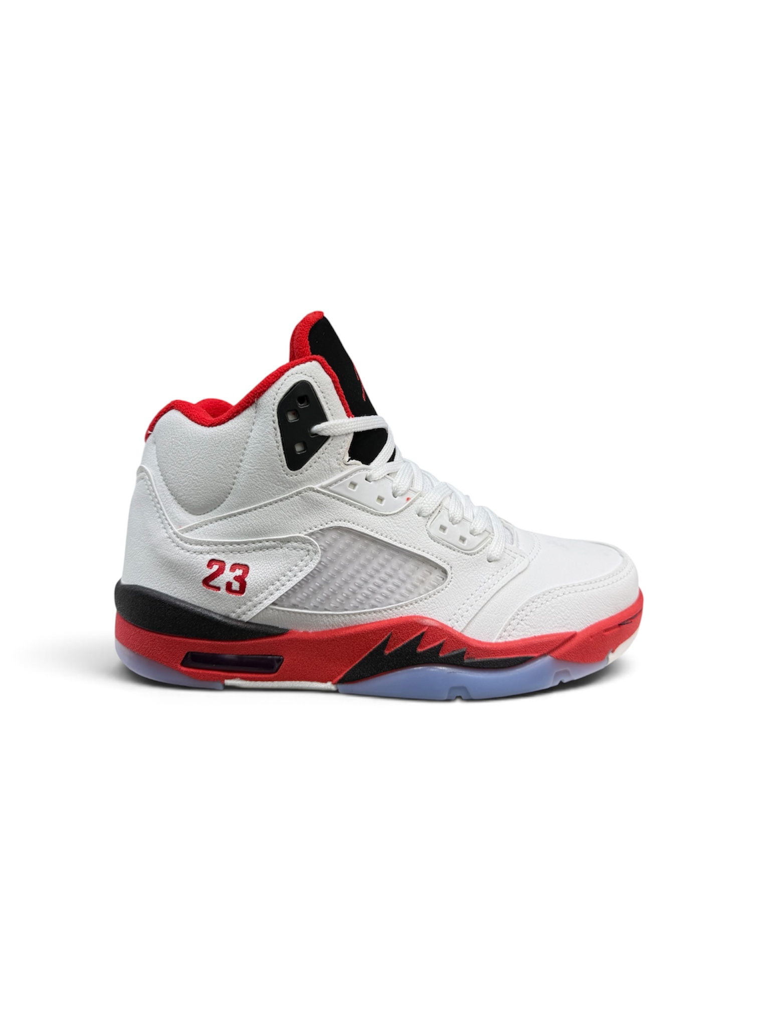 JORDAN 5 RETRÔ ( BRANCO/ VERMELHO)
