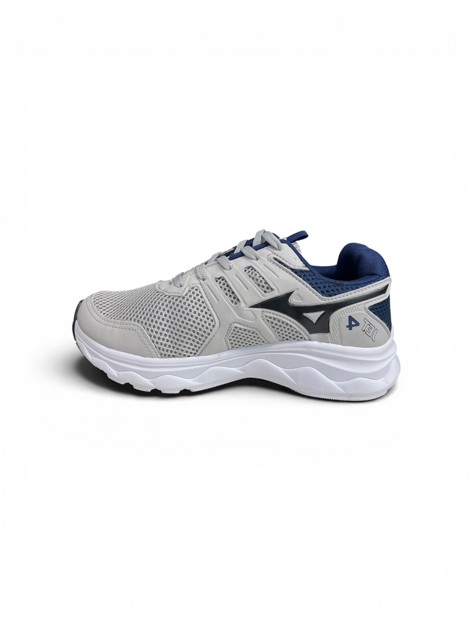 MIZUNO JET 4 ( PRATA / AZUL )