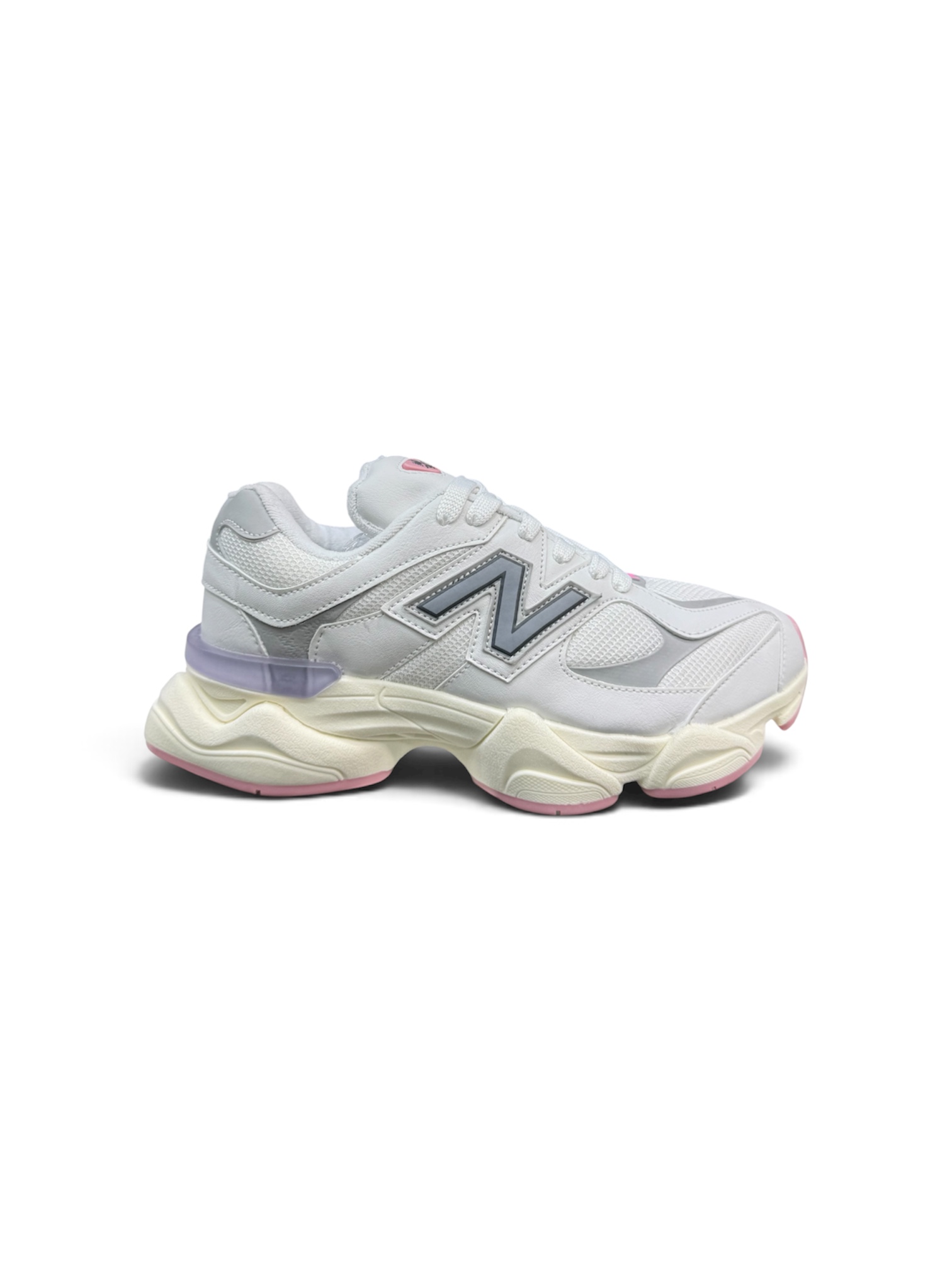 NEW BALANCE 9060  ( BRANCO/ ROSA )