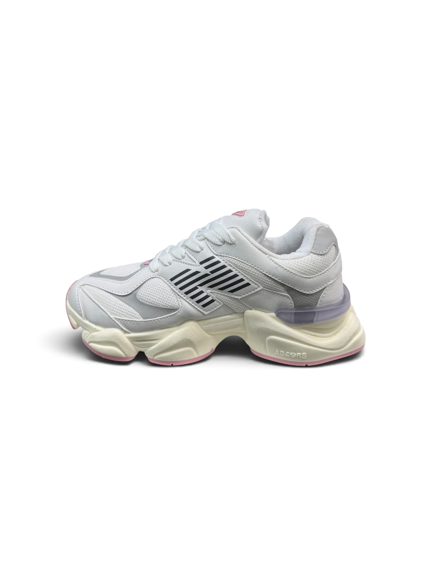 NEW BALANCE 9060  ( BRANCO/ ROSA )