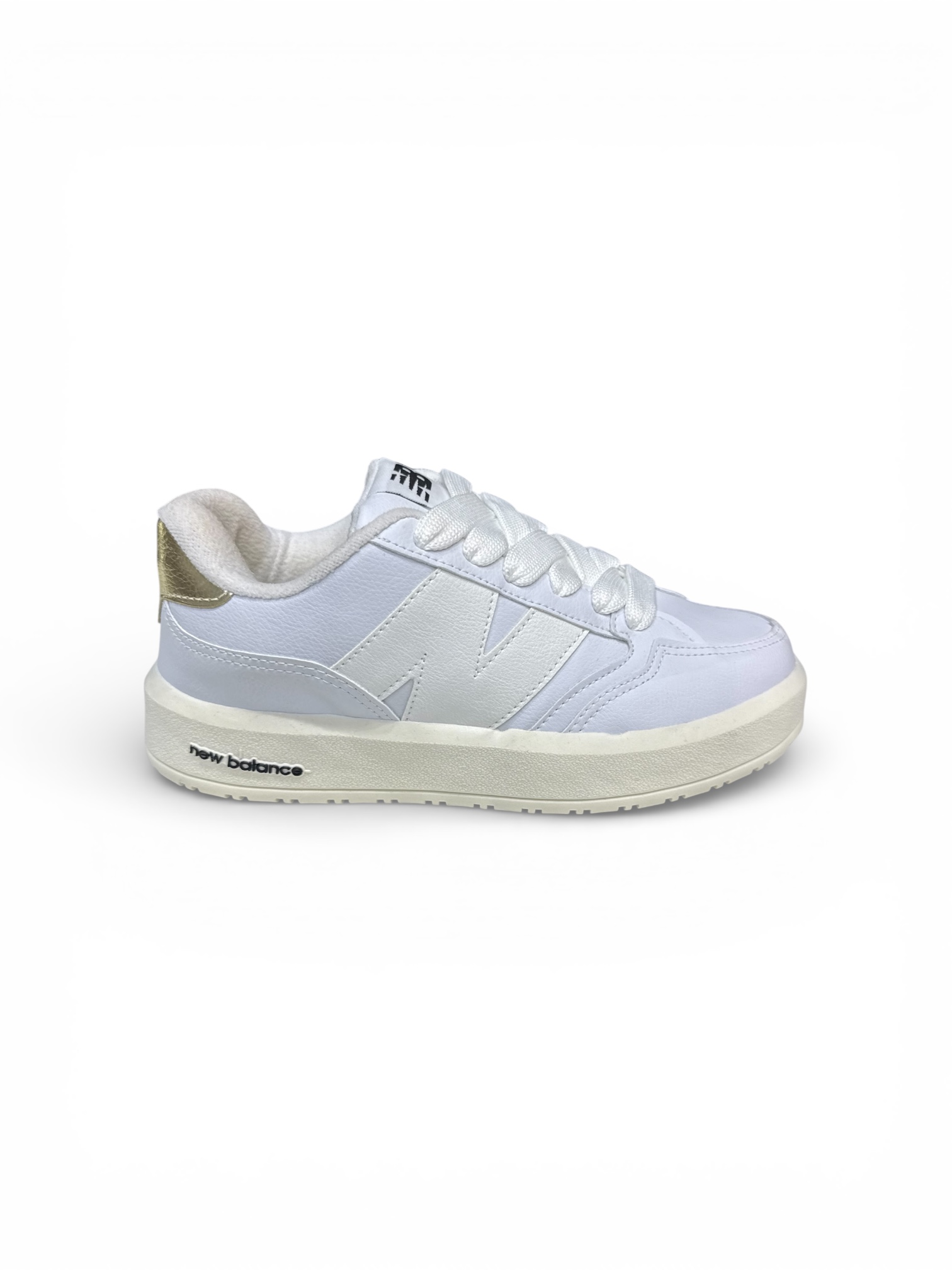 NEW BALANCE  CT 303( BRANCO OURO)