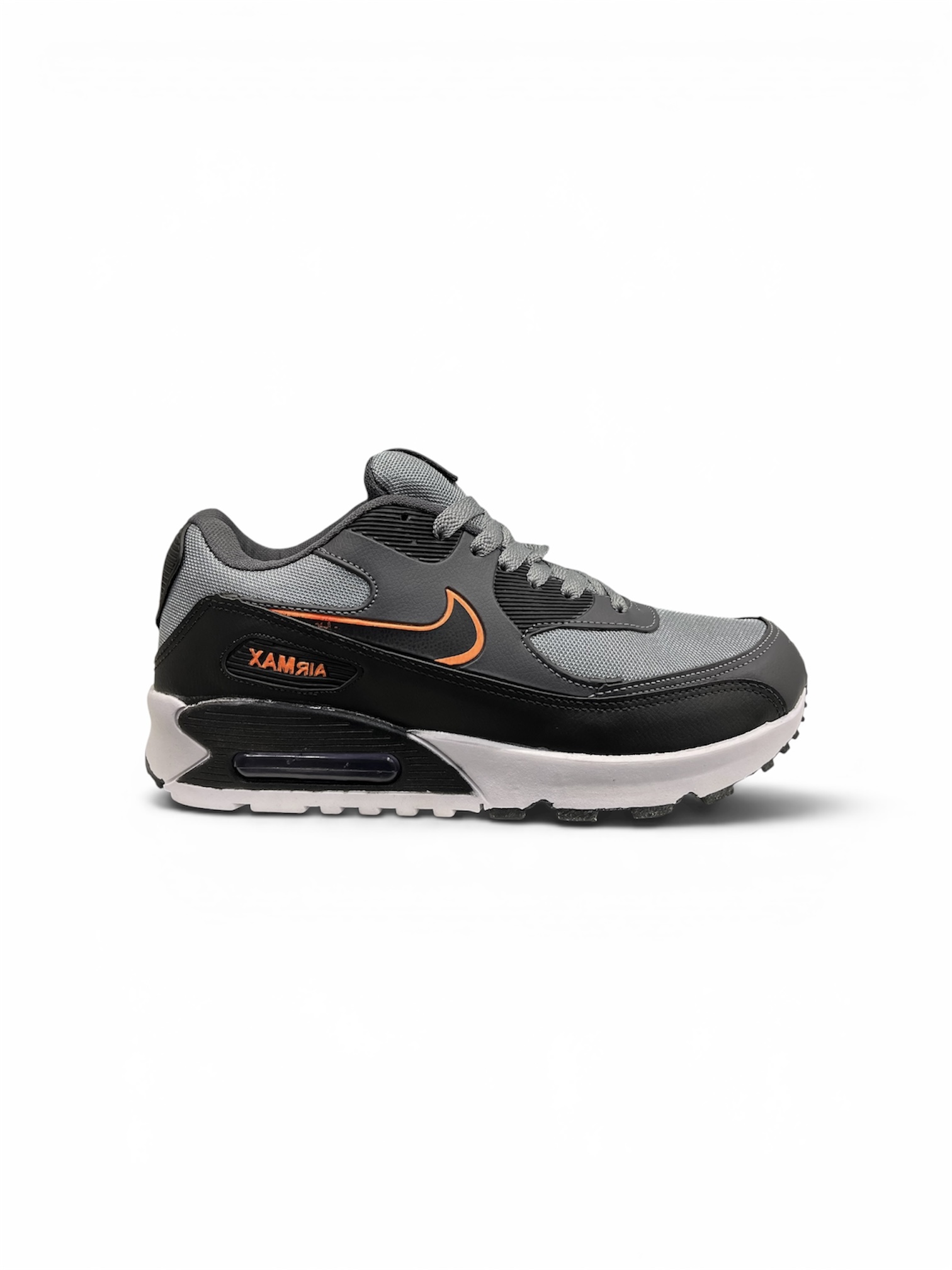 NIKE AIR MAX 90 ( CINZA / LARANJA )