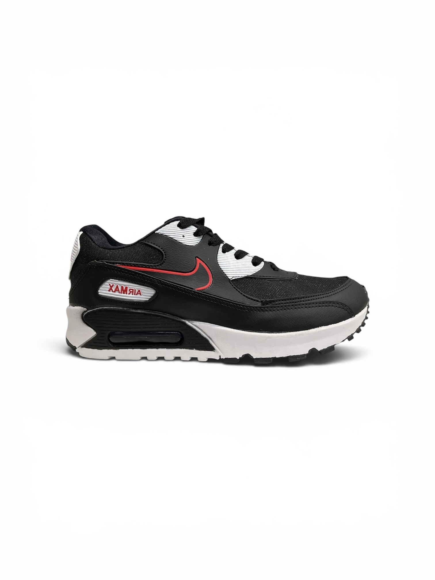 NIKE AIR MAX 90 ( PRETO / BRANCO / VERMELHO )