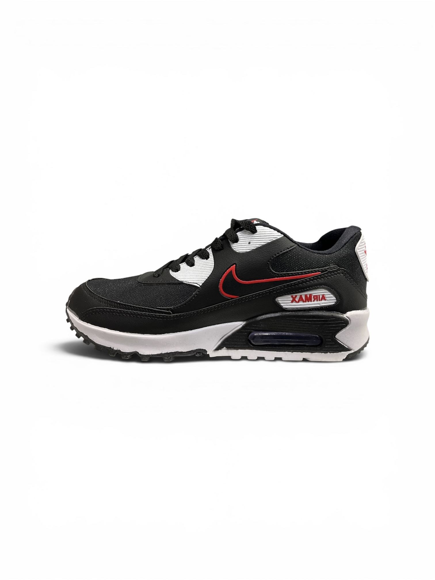 NIKE AIR MAX 90 ( PRETO / BRANCO / VERMELHO )