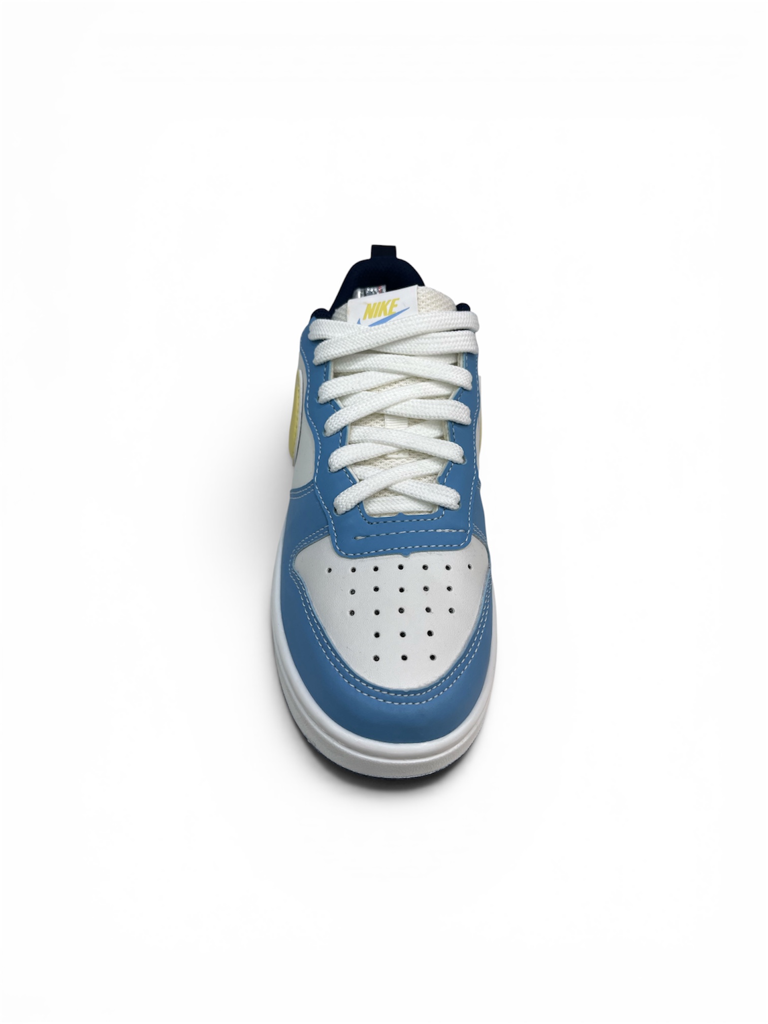 NIKE BOROUGH LOW ( BRANCO / AZUL / AMARELO)