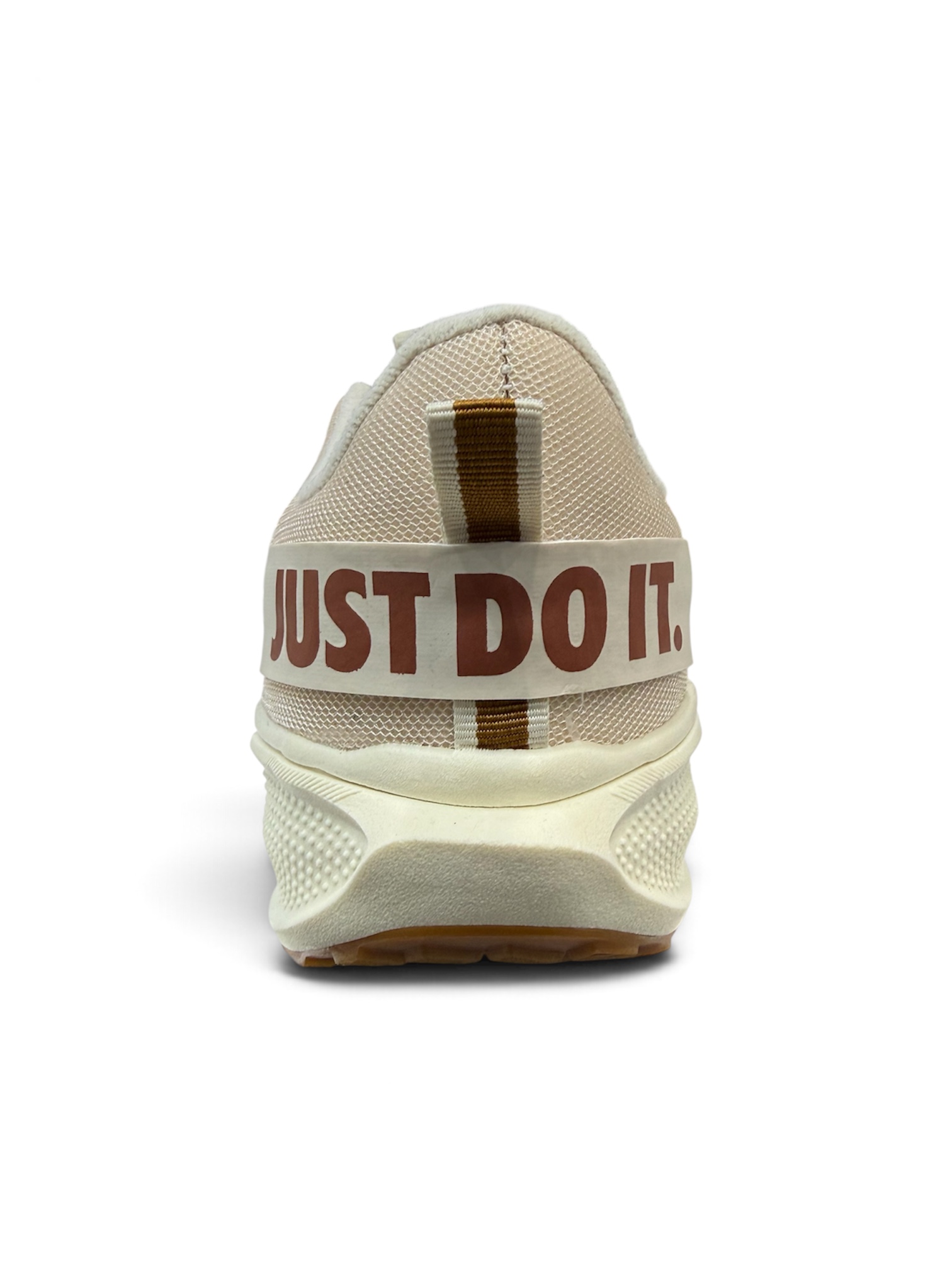 NIKE JUST DO IT ( OFF-WHITE/MARROM )
