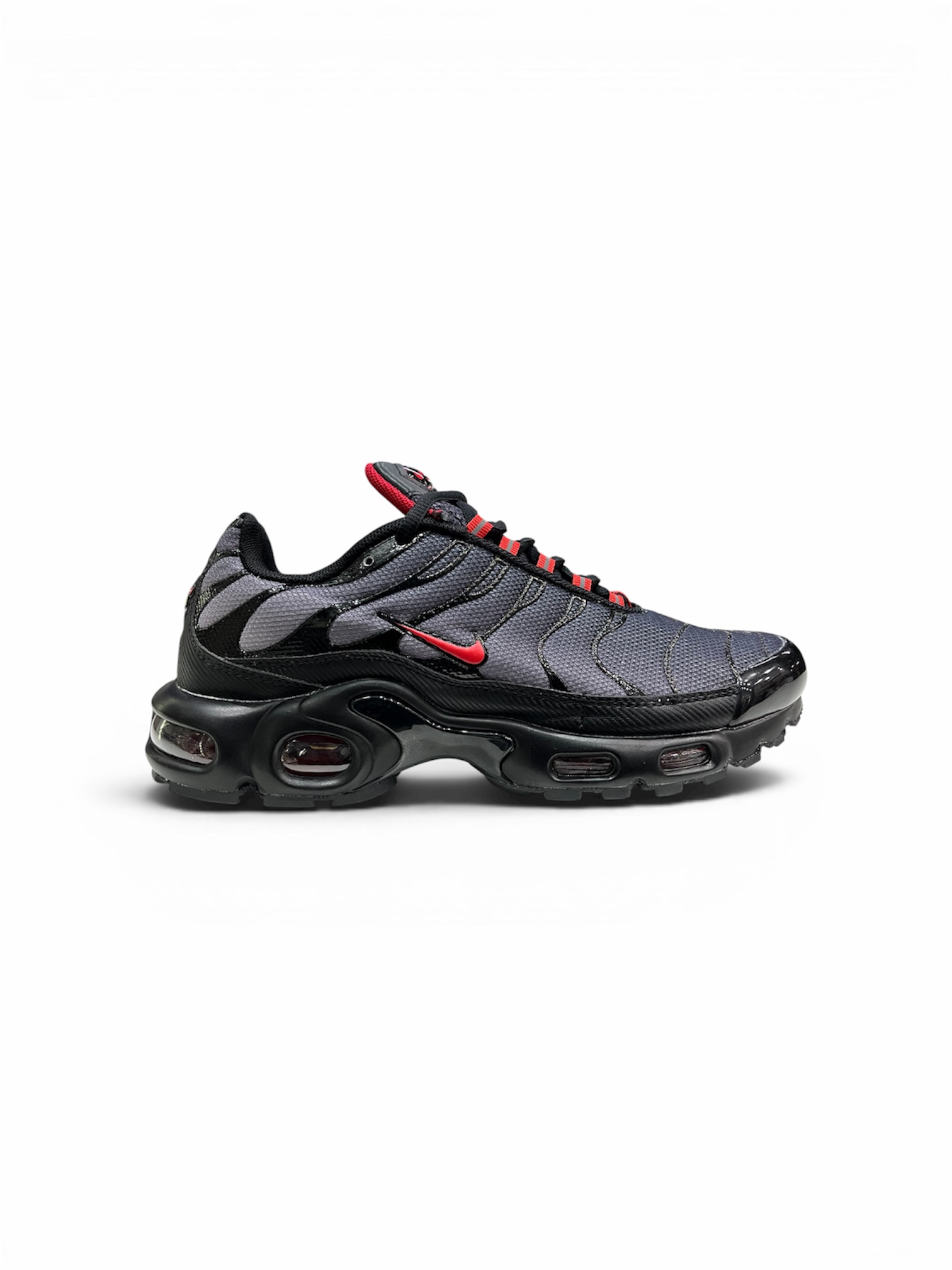 NIKE TN IMPORTADO ( PRETO / CINZA / VERMELHO )