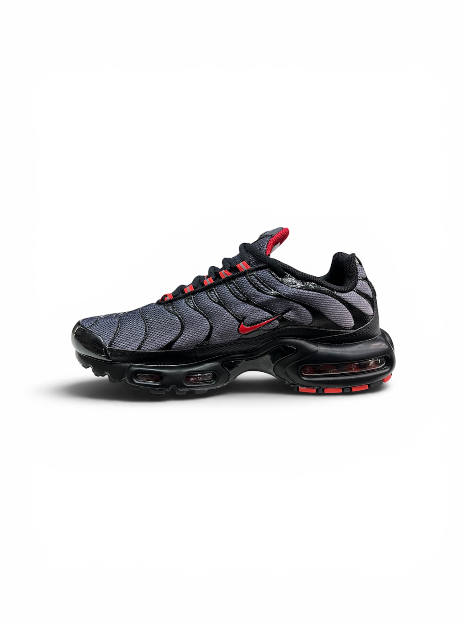 NIKE TN IMPORTADO ( PRETO / CINZA / VERMELHO )