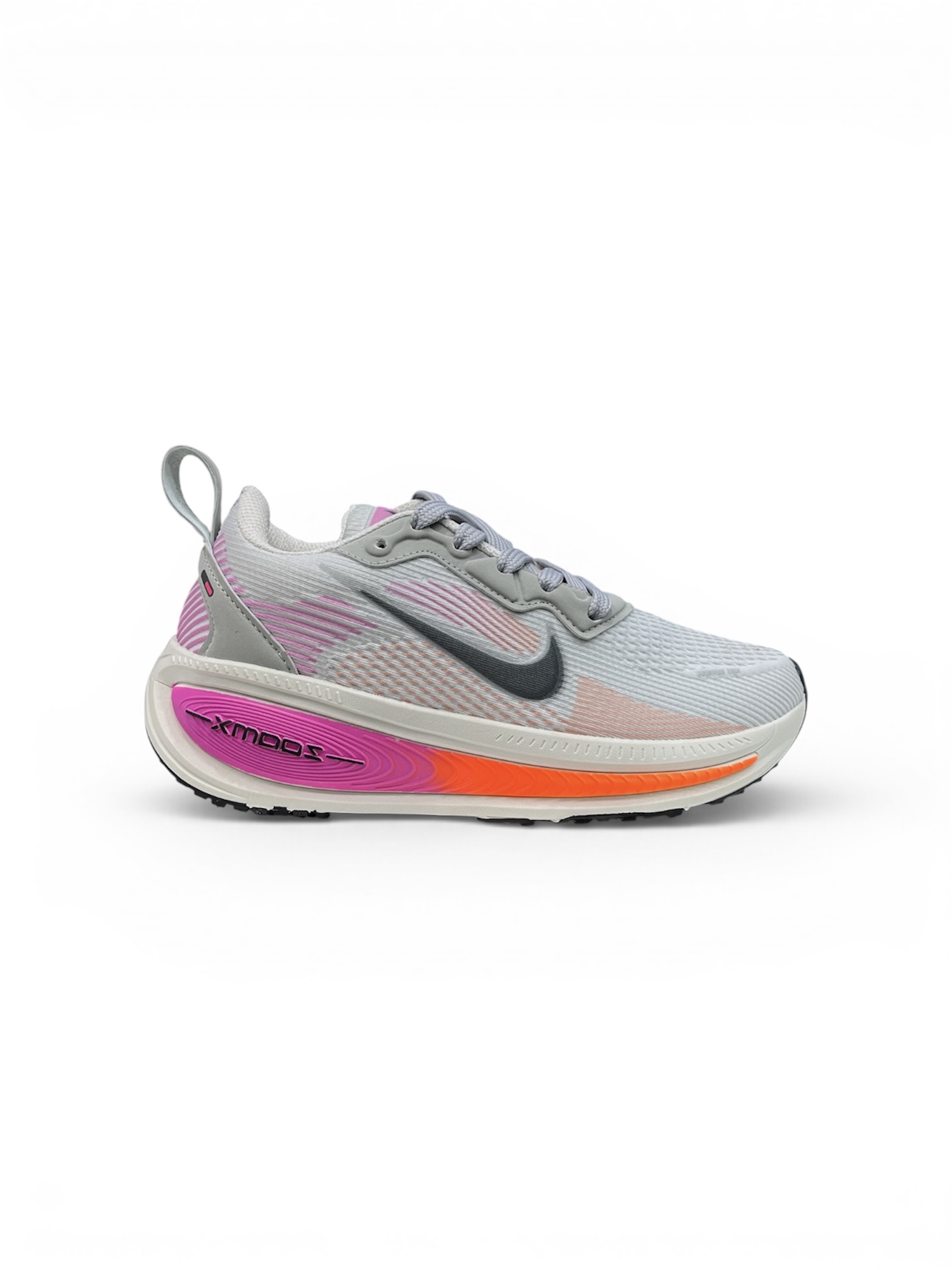NIKE VOMERO 18 ( CINZA / ROSA / LARANJA )