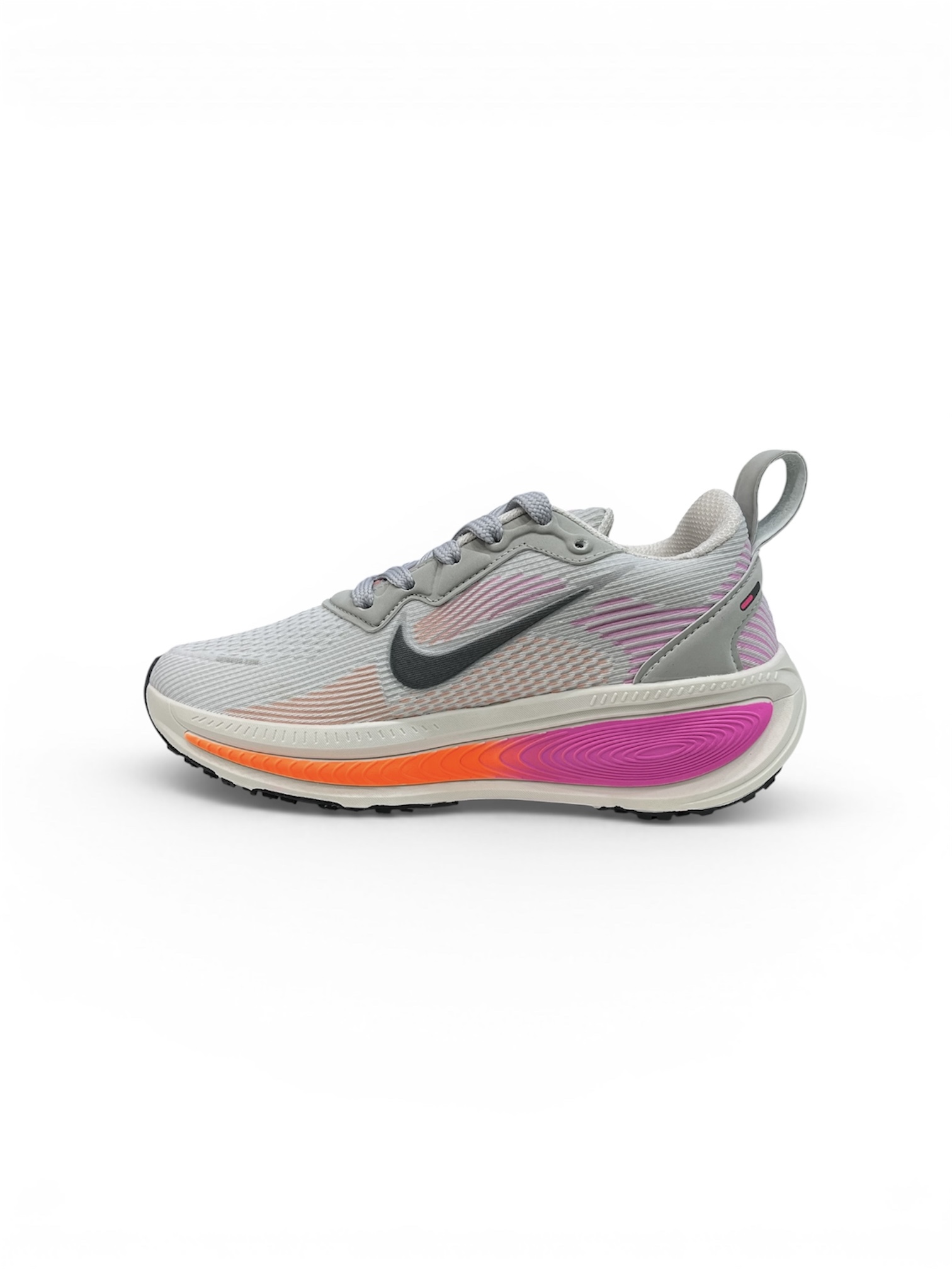 NIKE VOMERO 18 ( CINZA / ROSA / LARANJA )