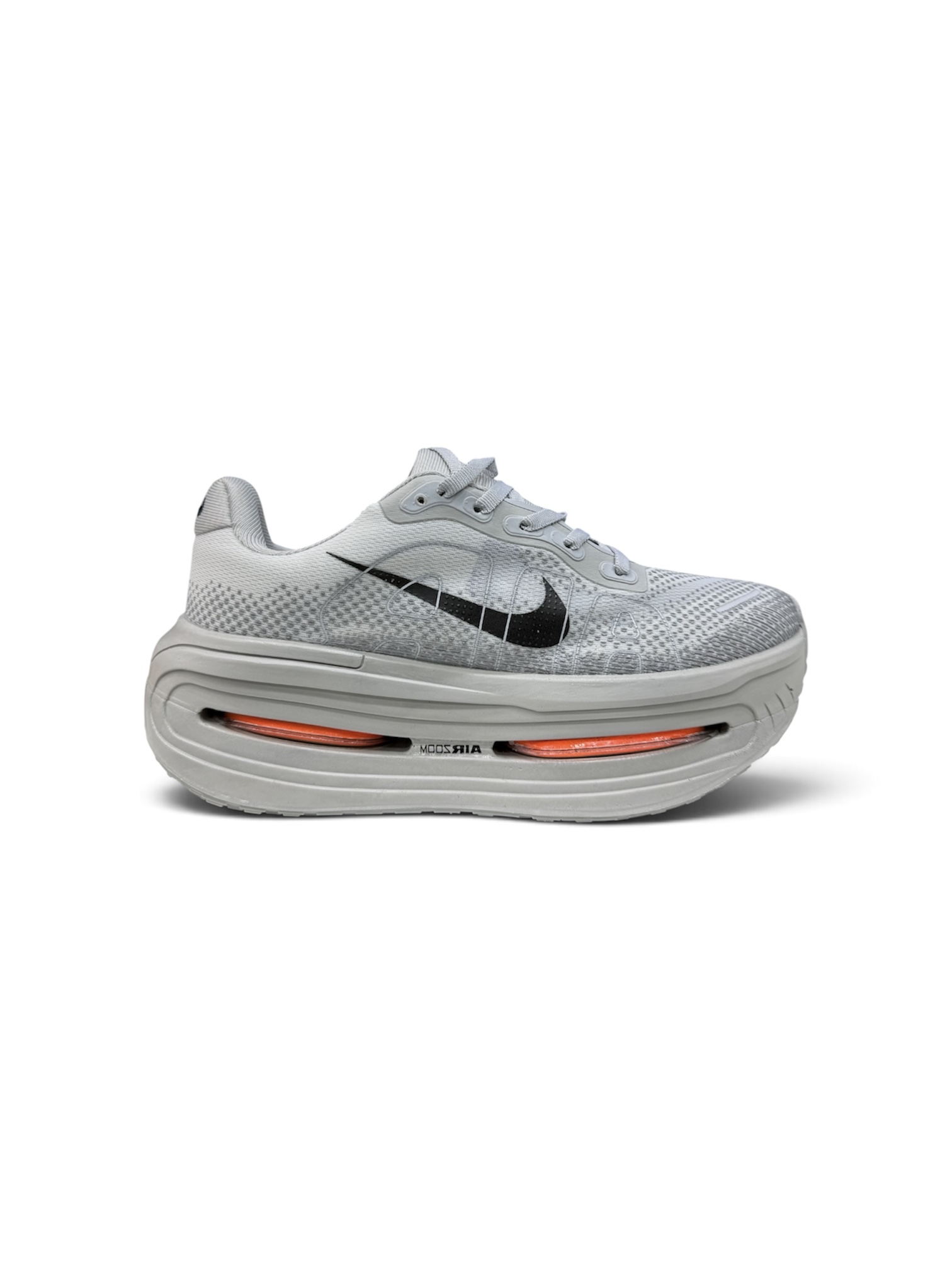 NIKE VOMERO PREMIUM ( CINZA/LARANJA )