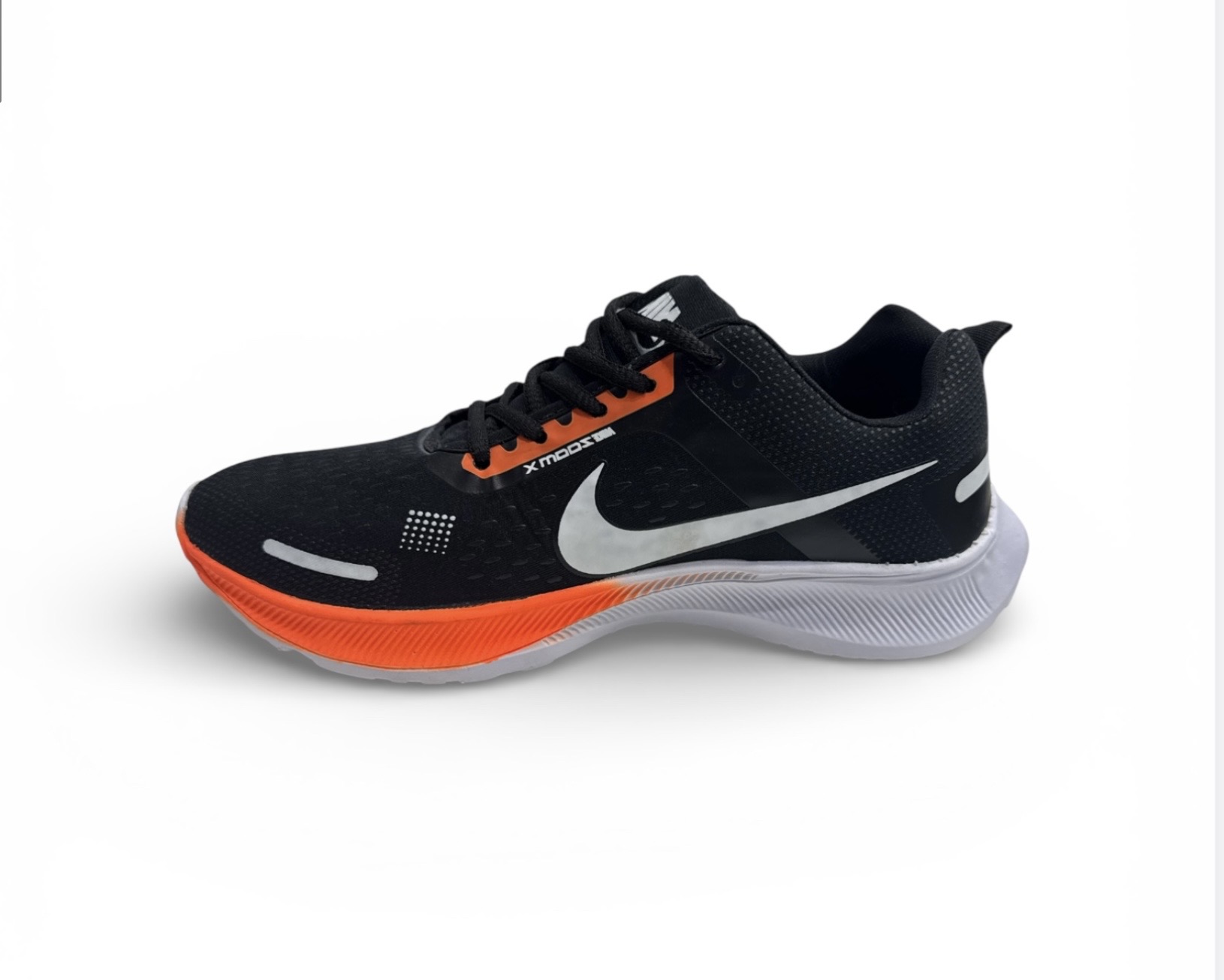 NIKE ZOOM X ( PRETO LARANJA )