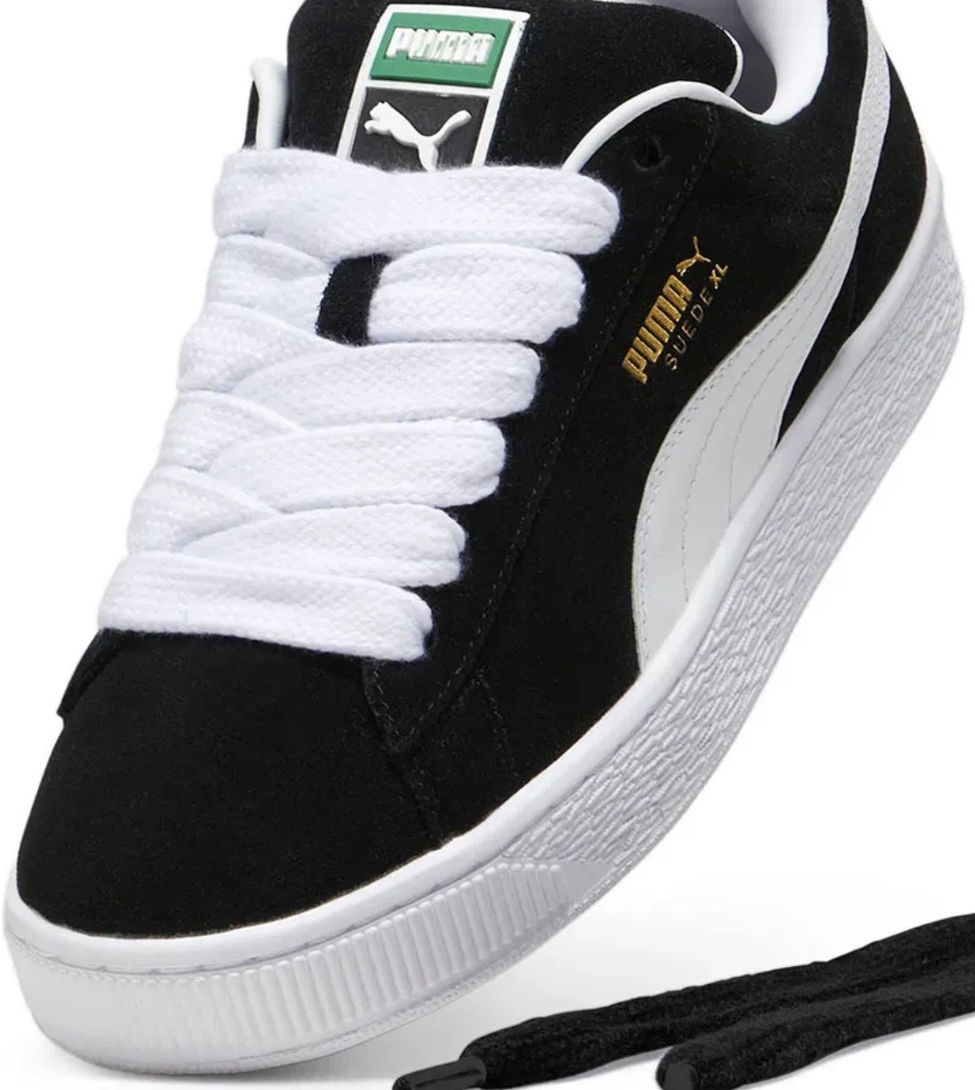 PUMA SUEDE ( PRETO / BRANCO )
