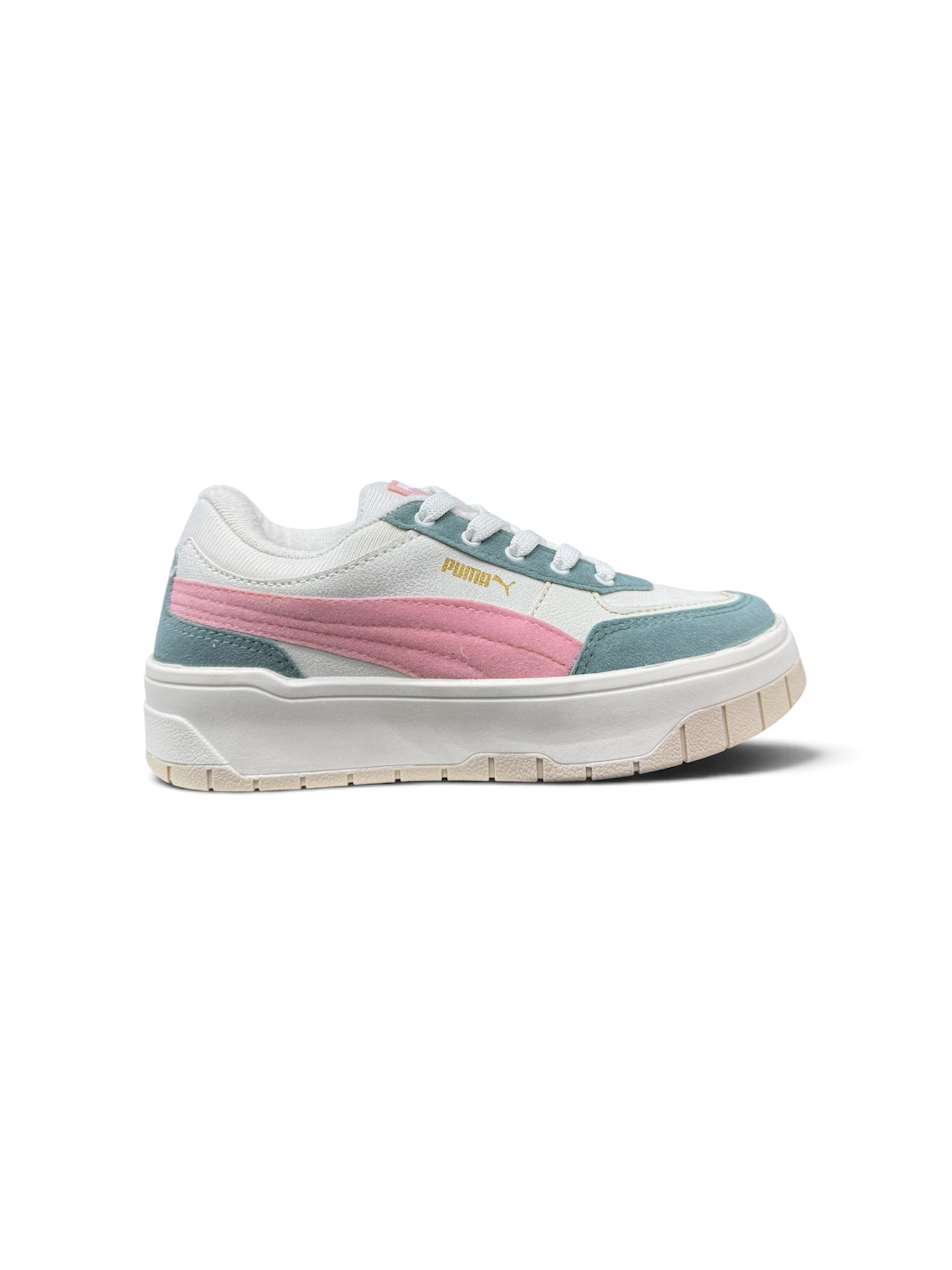 REBOUND FEMME LOW BDP ( BRANCO/ ROSA/ VERDE )