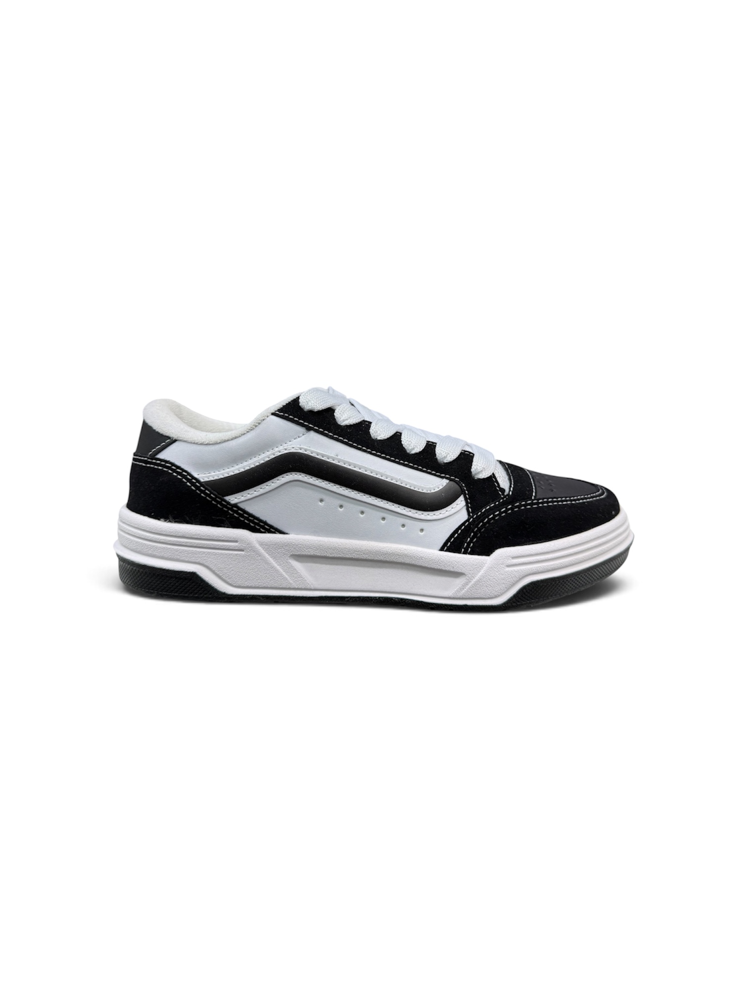 VANS HYLANE ( BRANCO/PRETO )